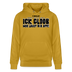 ICK GLOOB, MIR LAUST DER AFFE-Unisex Bio-Hoodie - Ocker