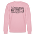 Berliner Spruch-ICK WUNDER MIR-Unisex Bio-Sweatshirt - Hellrosa