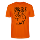 Berlin Shirt-ICK GLOOB ET HACKT-Unisex T-Shirt mit Berliner Bär - Tieforange