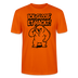 Berlin Shirt-ICK GLOOB ET HACKT-Unisex T-Shirt mit Berliner Bär - Tieforange