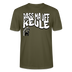 PASS MA UFF KEULE-Unisex T-Shirt BIO II - Khaki