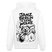 JANZ BERLIN IS EENE WOLKE-Unisex Bio-Hoodie - Weiß