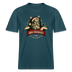 JIBT NÜSCHT - Relaxed Fit Unisex Bio-T-Shirt - Dunkles Petrol