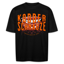 KODDERSCHNAUZE - Unisex Oversize Bio-T-Shirt - Schwarz