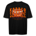 KODDERSCHNAUZE - Unisex Oversize Bio-T-Shirt - Schwarz