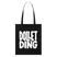 DOLLET DING-Bio-Stoffbeutel - Schwarz