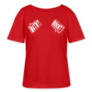 WATN? NÜSCHT!-Rundhals Frauen Bio-T-Shirt - Rot