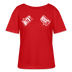 WATN? NÜSCHT!-Rundhals Frauen Bio-T-Shirt - Rot