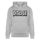 Berlin Hoodie „DIT IS SO!“ – Unisex Bio-Hoodie mit Berliner Schnauze - Grau meliert