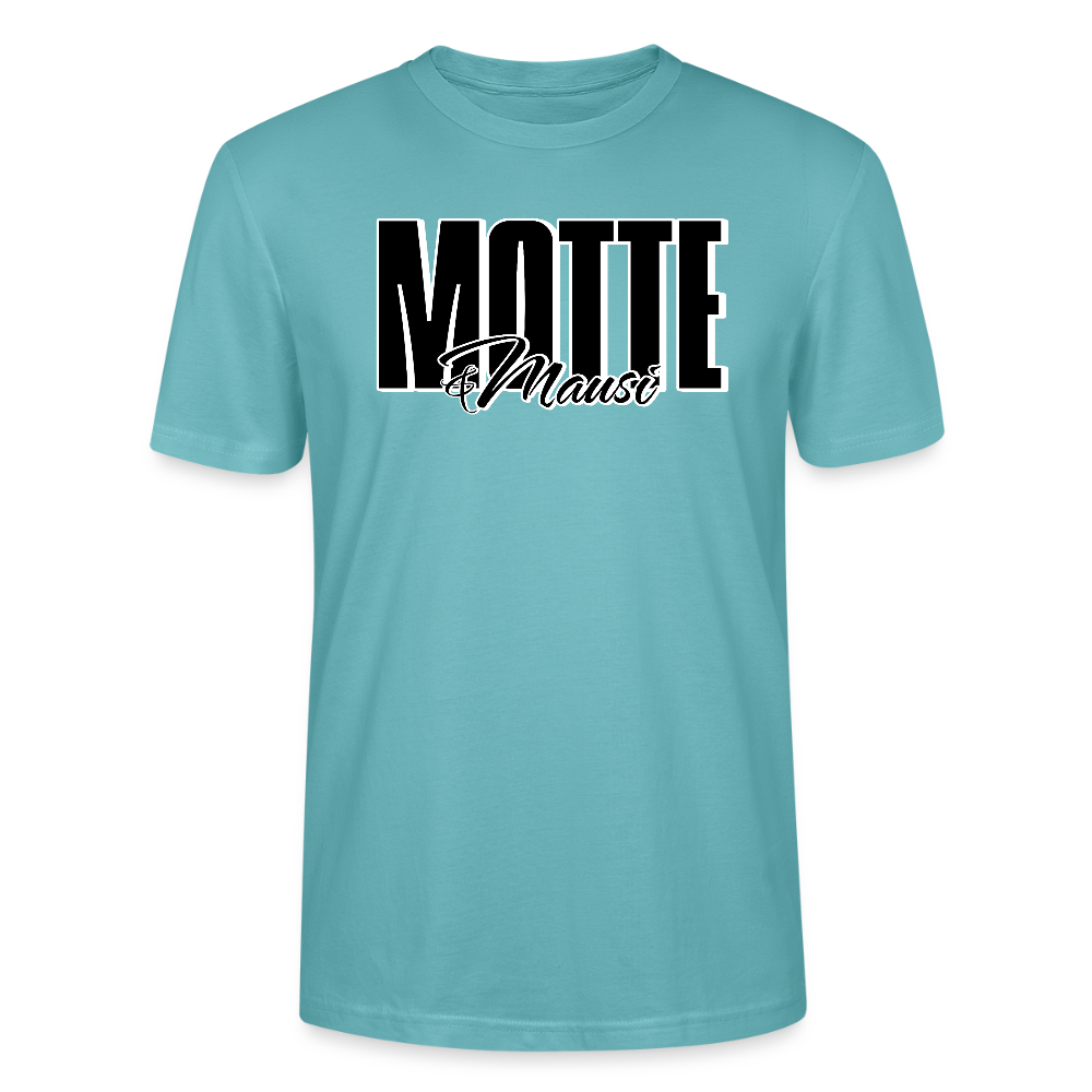 MOTTE UND MAUSI-Unisex T-Shirt Bio - Pastelltürkis
