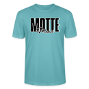 MOTTE UND MAUSI-Unisex T-Shirt Bio - Pastelltürkis