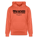 Berliner Begrüssung-TACHCHEN IHR FLITZPIEPEN-Unisex Bio-Hoodie - Hellrot