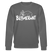 BLÜMERANT-Unisex Bio-Sweatshirt mit echt Berliner Schnauze - Anthrazit