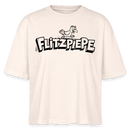 Berlin Shirt-FLITZPIEPE-Frauen Boxy Bio-T-Shirt - Natur
