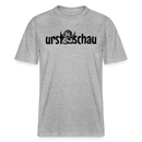 URST SCHAU - Relaxed Fit Unisex Bio-T-Shirt - Grau meliert