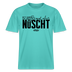NETT KANN ICK OOCH-RELAXED FIT Unisex Bio T-Shirt - Poolblau