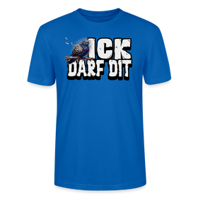 ICK DARF DIT|TAUBE-Unisex T-Shirt BIO - Pfauenblau