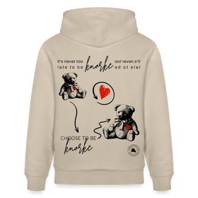BERLINER KNORKE-Unisex Bio-Hoodie - Beige