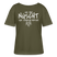 Berliner Spruch-ICK BIN NÜSCHT FÜR SCHWACHE NERVEN-Rundhals Frauen Bio-T-Shirt - Khaki