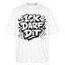 Berlin Shirt-ICK DARF DIT-Oversized Unisex Bio T-Shirt - Weiß