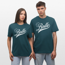 ICK FREU MA WIE BOLLE-Relaxed Fit Unisex Bio-T-Shirt - Dunkles Petrol