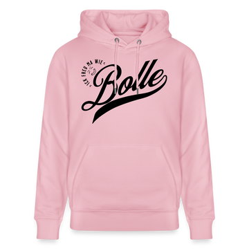 ICK FREU MA WIE BOLLE-Unisex Bio-Hoodie - Hellrosa
