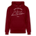 WIR SIND DIE GEILSTEN-Berlin26-Unisex Bio-Hoodie - Burgunderrot