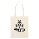 NÜSCHT MUSS ICK-Bio-Stoffbeutel - Naturweiß