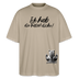 ICK HAB DIE FAXEN DICKE!Oversized Unisex Bio T-Shirt - Steingrau