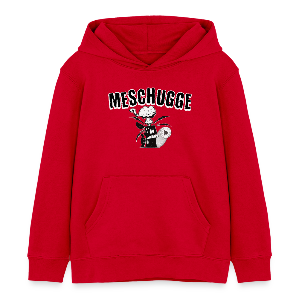 MESCHUGGE - Kinder Bio-Hoodie - Rot