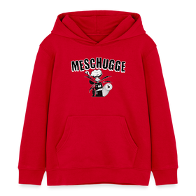 MESCHUGGE - Kinder Bio-Hoodie - Rot