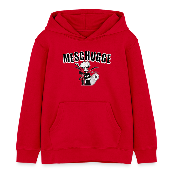 MESCHUGGE - Kinder Bio-Hoodie - Rot