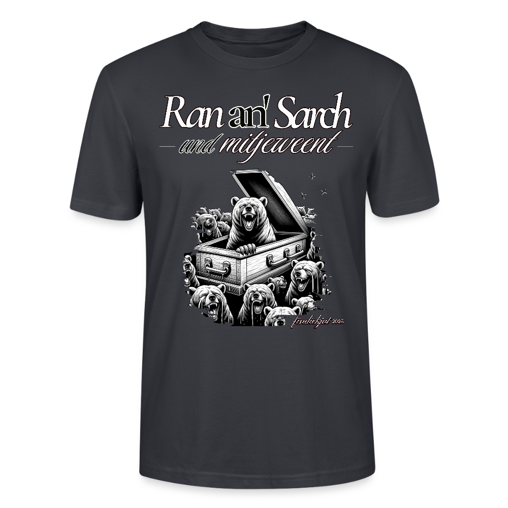 Ran an' Sarch-Unisex T-Shirt II - Dunkles Graublau