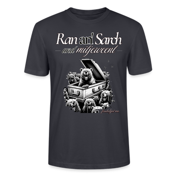 Ran an' Sarch-Unisex T-Shirt II - Dunkles Graublau