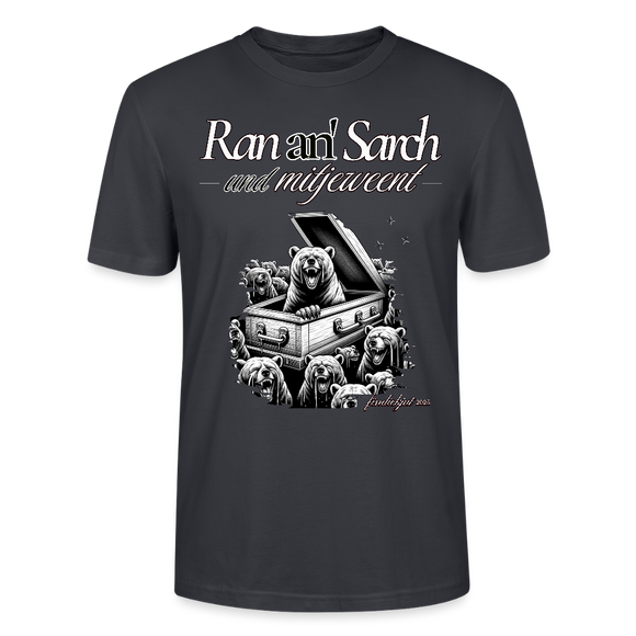 Ran an' Sarch-Unisex T-Shirt II - Dunkles Graublau