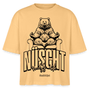 BERLIN SHIRT mit Schnauze-NÜSCHT2025-Frauen Boxy Bio-T-Shirt - Mispel