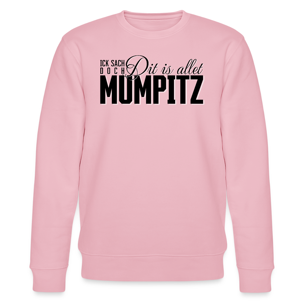 MUMPITZ-Unisex Bio-Sweatshirt - Hellrosa