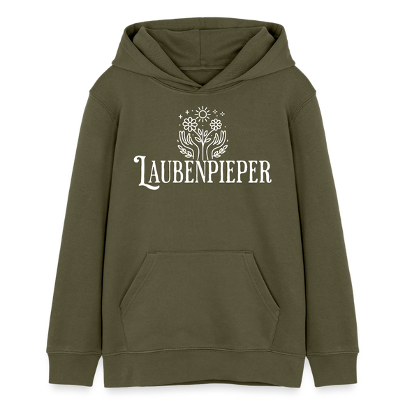LAUBENPIEPER-Teenager Bio-Hoodie - Khaki