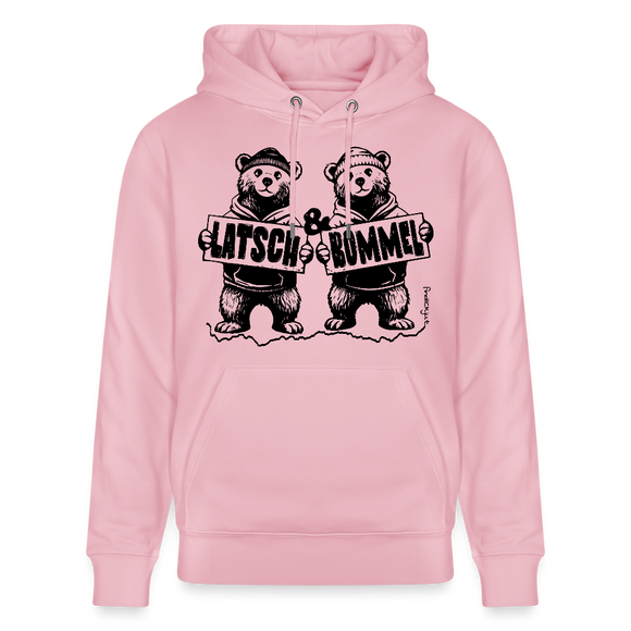 LATSCH & BOMMEL-Unisex Bio-Hoodie - Hellrosa