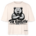 Da kiekste, wa? Frauen Boxy Bio-T-Shirt - Weißgrau