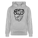 JWD-Berlin-Unisex Bio-Hoodie - Grau meliert