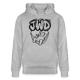 JWD-Berlin-Unisex Bio-Hoodie - Grau meliert