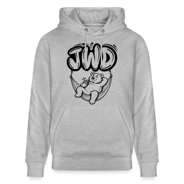 JWD-Berlin-Unisex Bio-Hoodie - Grau meliert
