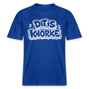 DIT IS KNORKE-RELAXED FIT Unisex bio T-Shirt - Dunkelblau