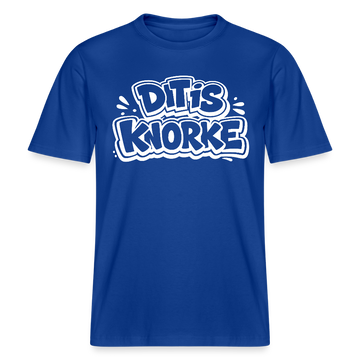 DIT IS KNORKE-RELAXED FIT Unisex bio T-Shirt - Dunkelblau