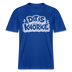 DIT IS KNORKE-RELAXED FIT Unisex bio T-Shirt - Dunkelblau