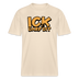 ICK DARF DIT -  Relaxed Fit Bio-T-Shirt - Naturweiß