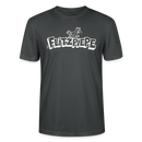 Dit Berlin Shirt-FLITZPIEPE-Unisex T-Shirt für leicht verpeilte Vögel - Anthrazit