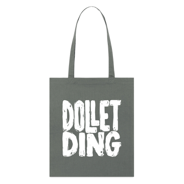 DOLLET DING-Bio-Stoffbeutel - Anthrazit
