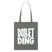 DOLLET DING-Bio-Stoffbeutel - Anthrazit